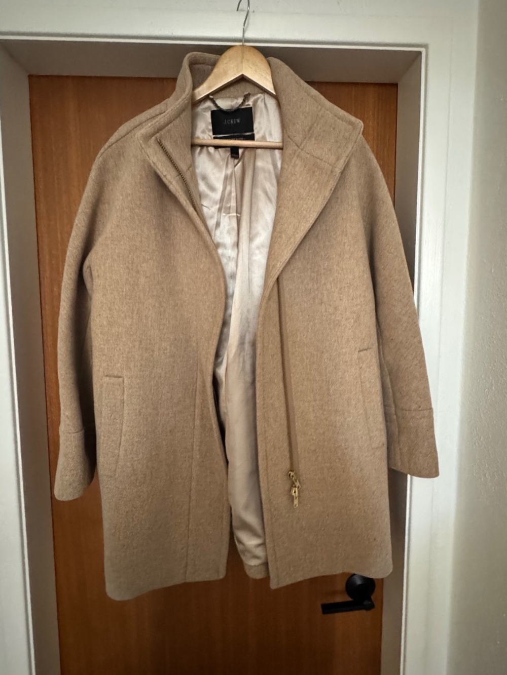 J Crew Stadium Cloth Wool Coat